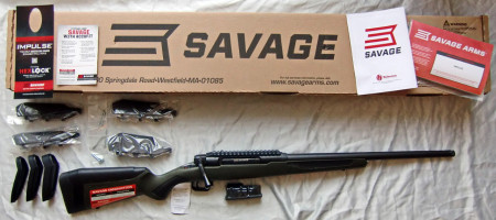 GERADEZUG-REP.-BÜCHSE SAVAGE IMPULSE HOG HUNTER, Kal. .30-06 SPRING., NEUWAFFE!!!